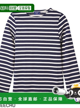 日本直邮Saint James 男女士长袖T恤 6870 51 Meridien Moderne M