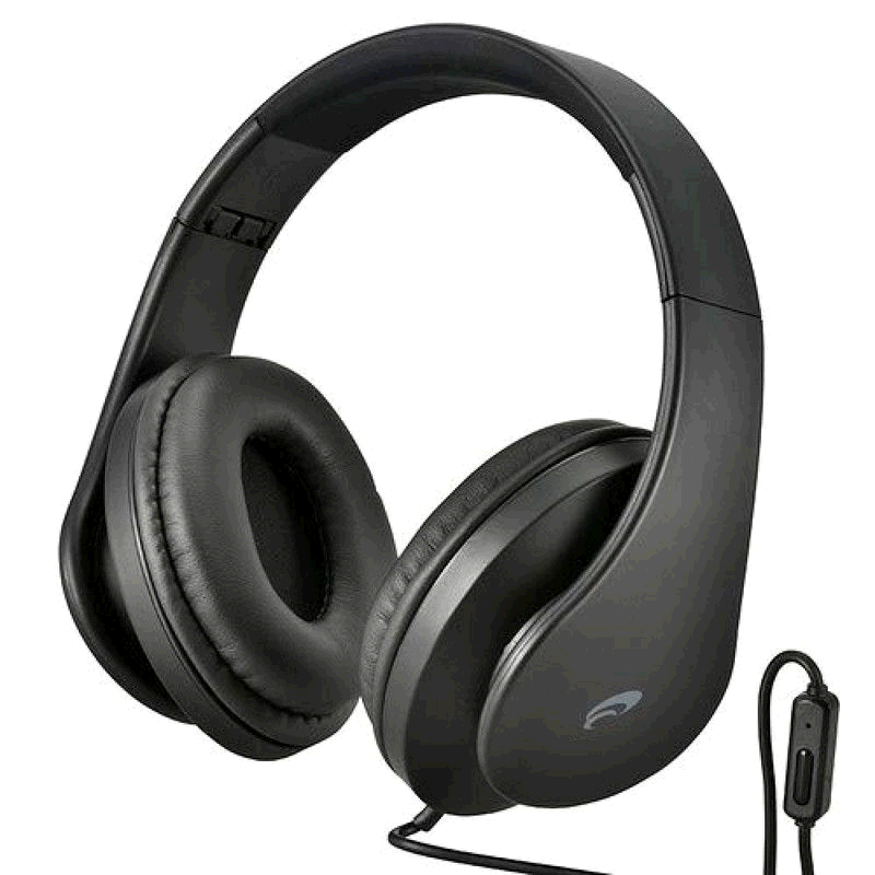 【日本直邮】OHM普通有线耳机Electric智能手机黑色高清音质耳机