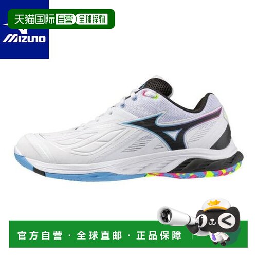 日本直邮美津浓 Wave Fang 2 Fit 男士羽毛球鞋（强力击球款）71G