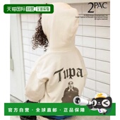 日本直邮官方授权 BREEZE Tupac联名连帽卫衣 1h可退 日本童装