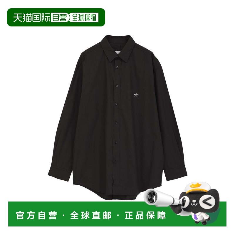 1h可退 日本直邮CONVERSE TOKYO 男女同款 星星贴片宽松长袖衬衫,运动服/休闲服装,运动POLO衫,淘宝优惠券,粉丝福利购,淘宝优惠卷