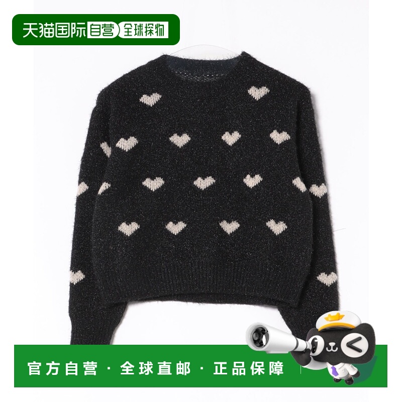 1h可退 日本直邮tocco closet 女装 宽松版型 针织上衣 半透明心