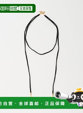 1h可退 日本直邮green label relaxing 绒面线条&条形项链首饰