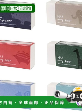 【日本直邮】Kutsuwa 橡皮擦 Himaizu One Point 6个装 HZ027B-6P