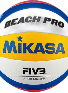 日本直邮Mikasa 男士女士 沙滩排球 国际认证球 排球 BV550CWYBR