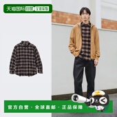 3XL 日潮跑腿UNIQLO优衣库 4701 GRAY 法兰绒衬衫 格纹男女兼用