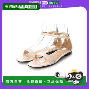 休闲鞋 Doll女士防滑凉鞋 Liberty 外穿一字扣系带白色 日本直邮