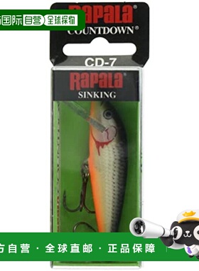 【日本直邮】Rapala乐伯乐 路亚饵 Countdown CD5 SSH 7cm