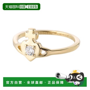 戒指金色和白色女士型号 NOELLA 6402 Westwood 日本直邮Vivienne