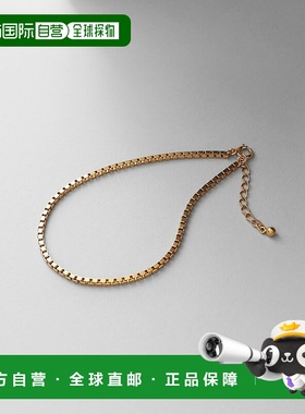 1h可退 日本直邮COCOSHNIK女士金色涂层贝内齐安设计链条手链 767