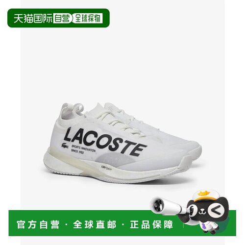 日本直邮LACOSTE 男士 AG-LT25 LITE 125 1 SMA 白色×白色
