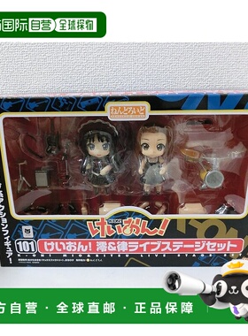 【日本直邮】粘土人手办 K-ON! 澪&律 演唱会舞台套装 WF2010冬限