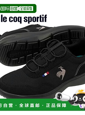 日本直邮le coq sportif 运动鞋 LA RHONE 黑色/黑色 lu5ssn08lz-