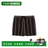 WNCS4319 1h可退 1604420 女装 棉麻条纹短裤 日本直邮JAMES PERSE