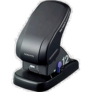 【日本直邮】KOKUYO国誉无钉订书机 Harinacs 桌上型 装订12张 黑