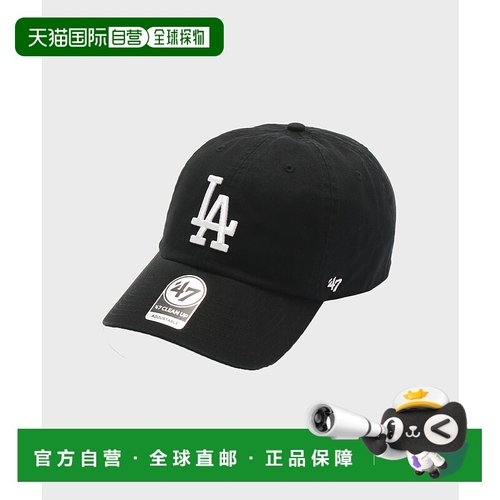 1h可退 日本直邮47Brand 男女同款 棒球帽 MLB洛杉矶道奇队刺绣