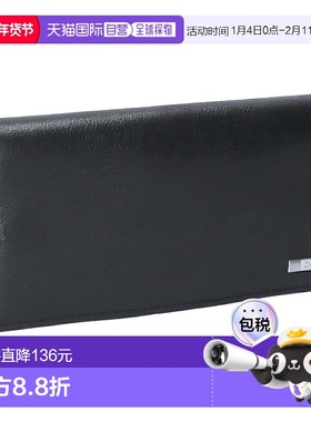 日本直邮Calvin Klein 男士长款钱包 31CK190009 SECRETARY 黑色