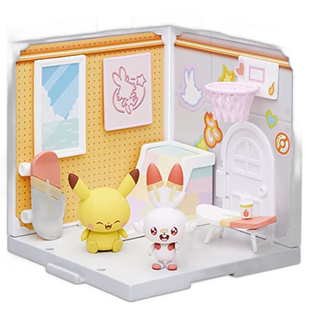 【日本直邮】Takara Tomy多美 可爱杂货 精灵宝可梦火兔与皮卡丘