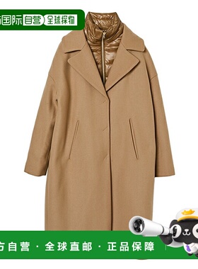 日本直邮HERNO ECOWOOL 尼龙轻切斯特菲尔德大衣 GC000414D 33344