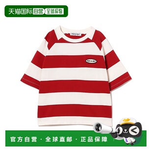 适合4至10岁 儿童宽条纹T恤 55040295955 日本直邮TOM&BOY 1h可退