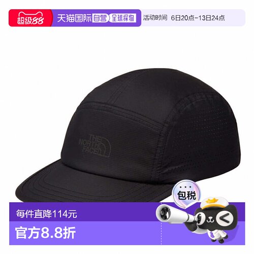 日本直邮THE NORTH FACE 男女通用陆地/跑步 Swallowtail Cap 帽