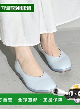 日本直邮ING 可持续系列 V 型扁平泵（浅蓝色）女鞋单鞋一脚蹬