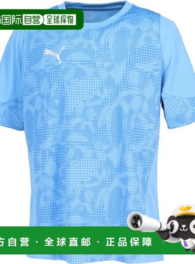 日本直邮PUMA TEAMCUP TR SS 衬衫足球训练衫 660213-18 短袖