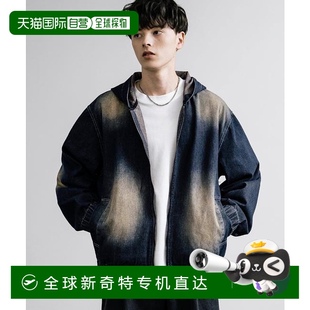 1h可退 大号牛仔全拉链卫衣大衣 日本直邮Rocky Monroe