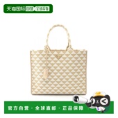 日本直邮中古Prada普拉达女包A级95新tote bag托特包帆布托特包浅