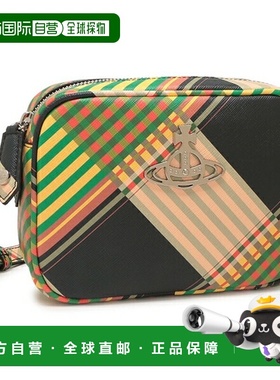 日本直邮Vivienne Westwood Anna 格纹单肩包多色女士43030036UL0