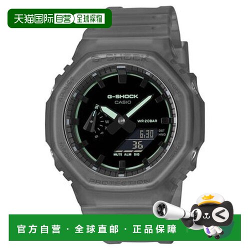 日本直邮CASIO 烟雾光/2100系列/GA-2100K-1AJF/G-SHOCK（黑色）