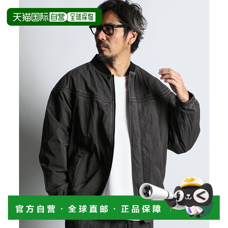 1h可退 日本直邮DUFFER 男士短款立领拉链外套 157043 B461