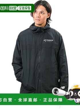 日本直邮New Balance RWTech 男士轻质梭织山地派克大衣轻盈网眼A