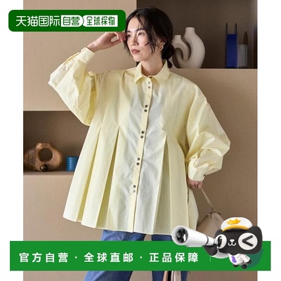 1h可退 日本直邮官方授权 Firsthand 箱褶 蓬袖 长袖衬衫