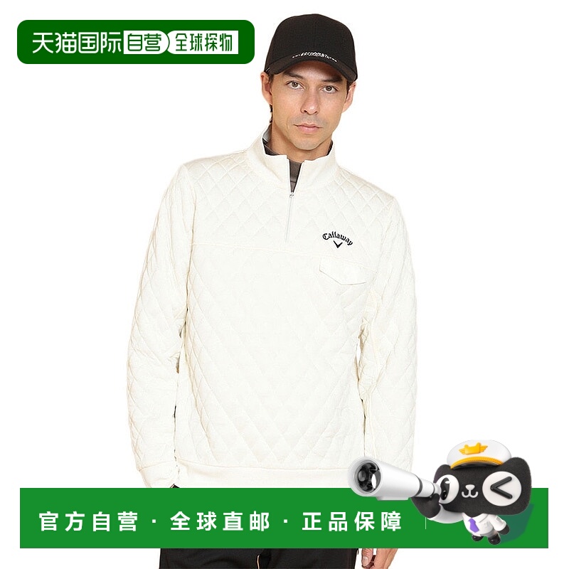 日本直邮CALLAWAY 男士高尔夫针织提花毛衣 [C242171121031]