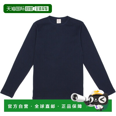 日本直邮Avirex 男士日常圆领长袖T恤（6153481）