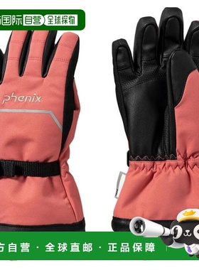 日本直邮PHENIX 儿童滑雪坡面手套 ESG24GL90 [Jr] 粉色