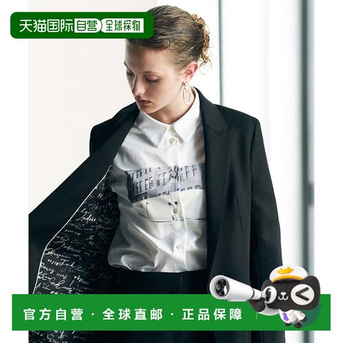 日本直邮ONWARD ICB L ICB 30周年纪念 纽约照片印花衬衫 米白色