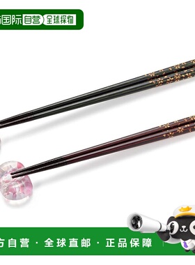 【日本直邮】阿德利亚 津轻樱花筷架套装 食洗 日本制 FS75503