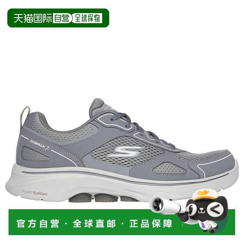 日本直邮Skechers斯凯奇 GO WALK 7 舒适百搭 低帮 生活休闲鞋 男