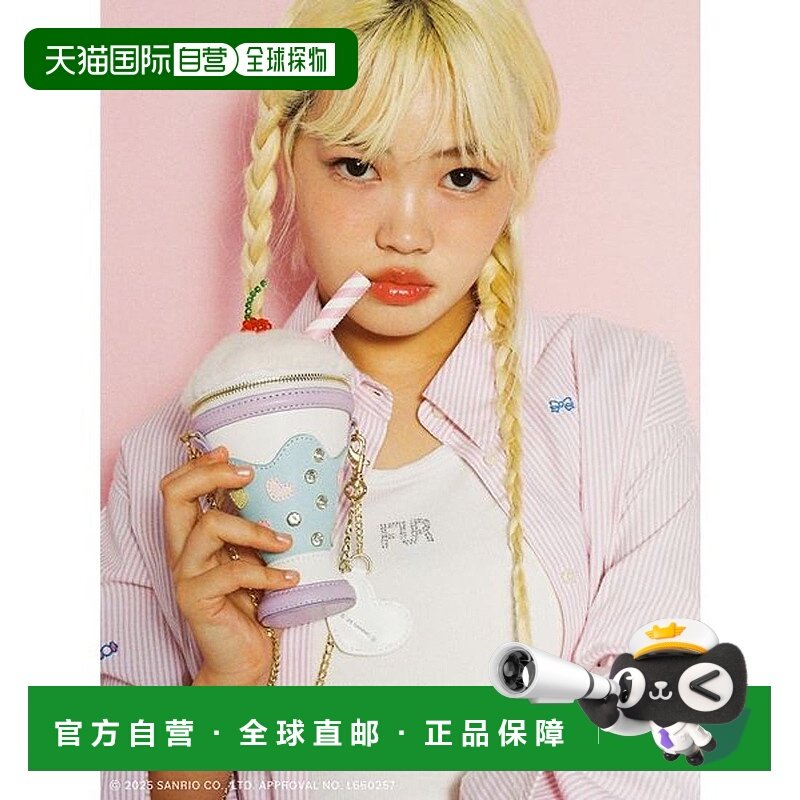 日本直邮FURFUR 水晶logo背心式上衣 [FU7718EW013480]