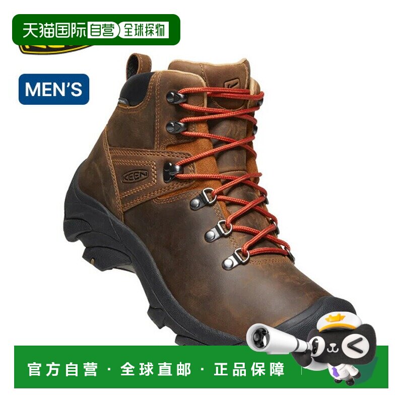 日本直邮KEEN PYRENEES 男鞋徒步鞋靴子中帮登山鞋防水礼品露营户图片
