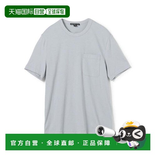 日本直邮JAMES PERSE 棉麻口袋T恤 MCBJ3750 灰色