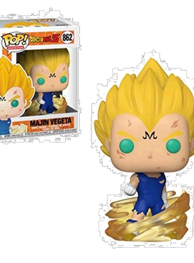 【日本直邮】Bandai万代Funko POP！动画：龙珠Z魔人贝吉塔