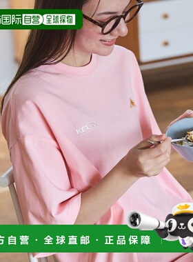 1h可退 日本直邮KELTY特别定制款双标刺绣宽松短袖T恤 CCPsc1166