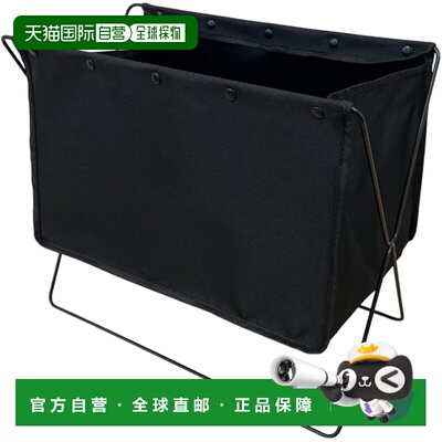 【日本直邮】Bestco 置物架 折叠箱型 M 黑色 ND-3586