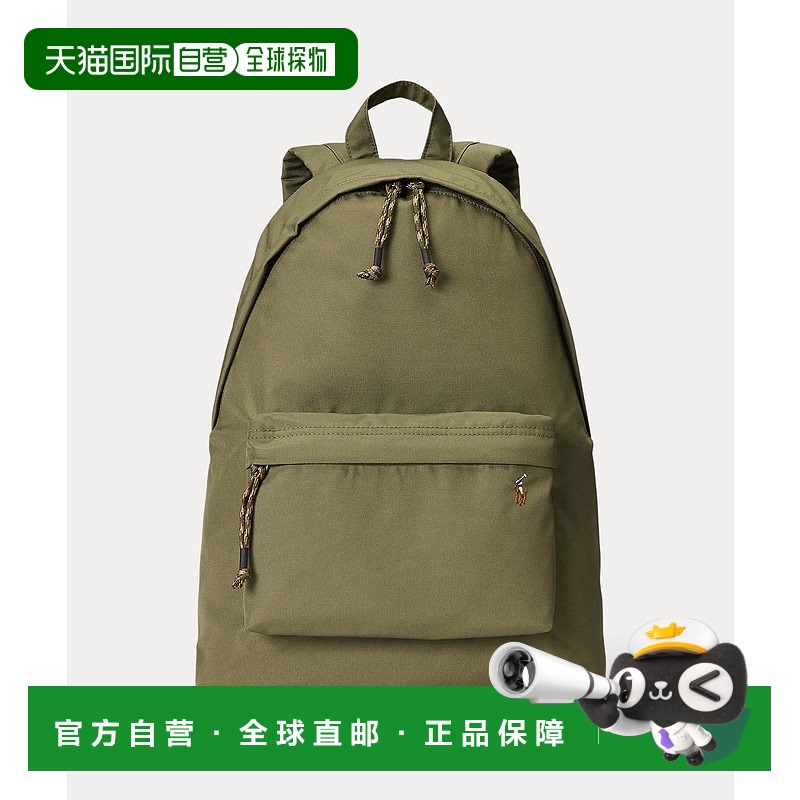 1h可退 日本直邮Polo Ralph Lauren 男士经典帆布双肩包 MAPOBGS0