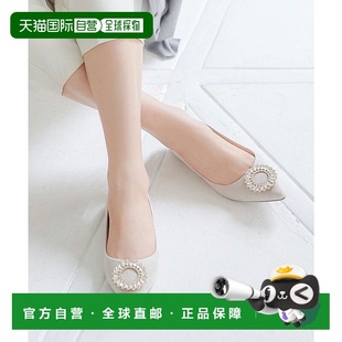 LETTUCE 单鞋 圆形视觉平底女鞋 平底鞋 黑色 I2628 日本直邮KOBE