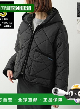 日本直邮LAVENHAM 大号绗缝拉链 Craydon 绗缝外套 (LV10114) 女