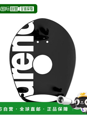 日本直邮ARENA 手部训练桨 水泳训练用品 [AS5SAZ33U BKBK] 黑色